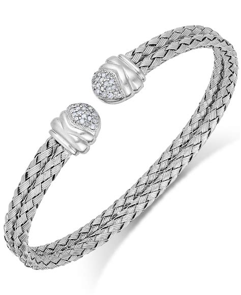 macy's silver bracelets|macy's sterling silver bracelets.